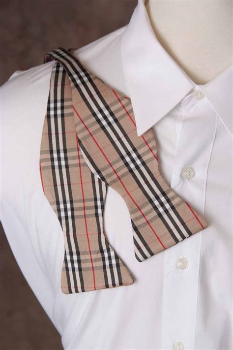 burberry self tie bow tie|Burberry neck ties.